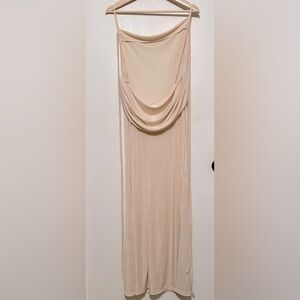 Sheer swim cover-up, long. Size S